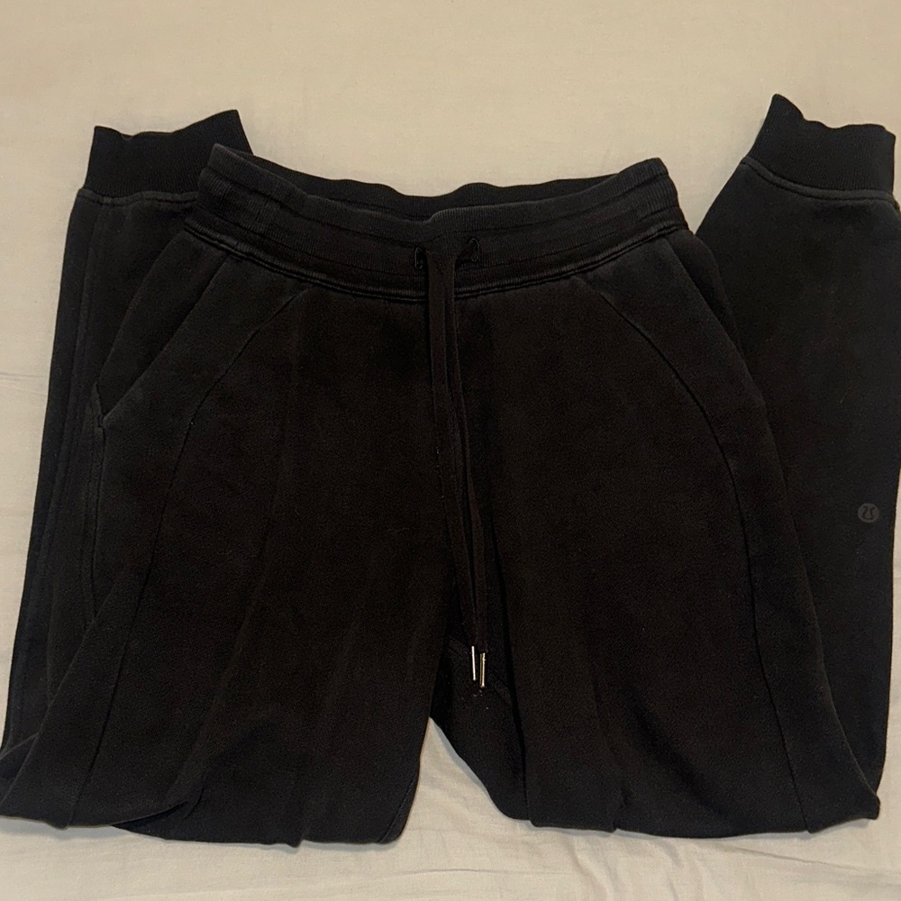 Black lulu scuba joggers
